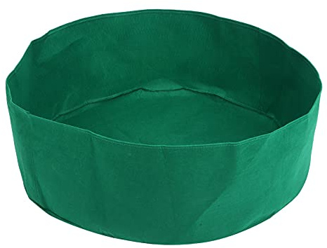 Respicefinem 90x30cm Felt Raised Planting Bed Round Garden Grow Bag For Flower Vegetable Plants With Excellent Drainage And Breathability Ideal For Indoor And Outdoor Use