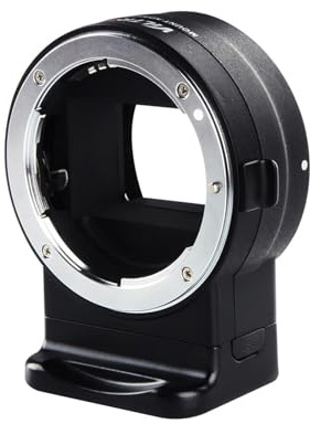 Lens Adapters, Adattatore for obiettivo NF-E1 con messa a fuoco automatica, compatibile con obiettivi Nikon F-Mount, compatibile con fotocamere Sony E-Mount A7III A7II A7RII A6500,For photography