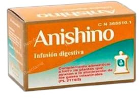 Anishino, Infusión Digestiva de Plantas, 10 Unidades