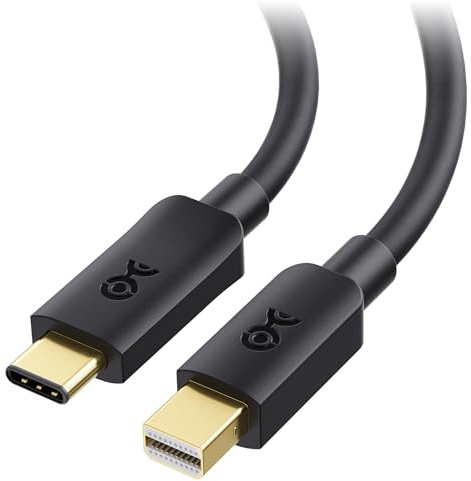 Cable Matters Cable unidireccional USB C a Mini DisplayPort, 6 pies, (cable USB C a Mini DP), compatible con 4K 60 Hz, no compatible con almacenamiento USBC o Thunderbolt 3, disco duro o dispositivo