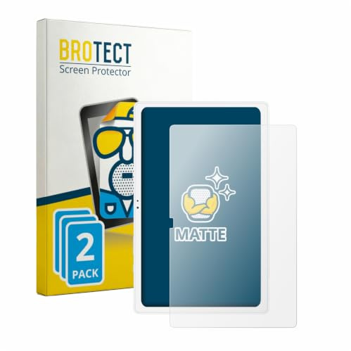 BROTECT Schutzfolie für Samsung Galaxy Tab A7 10.4 WiFi 2020 | 2 Stück Entspiegelnder Displayschutz Made in Germany Matte Displayschutz-Folie Anti-Reflex Anti-Fingerprint Einfache Montage