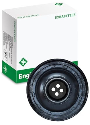 INA 544 0137 10 Riemenscheibe Kurbelwelle 168mm Kurbelwellenriemenscheibe Kompatibel mit BMW 3 Touring E91 11238512072 8512072