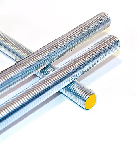 5 Stück 1 Meter M16 Gewindestangen Gewindebolzen Gewindestab verzinkt 8.8 DIN 975/976