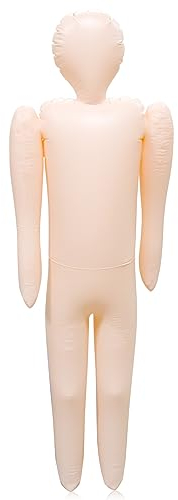 Full Size Inflatable Body Mannequin, Dead Body Halloween Prop Halloween Yard Decorations, Inflatable Dummy Dead Body Prop to Dress Up & Costume Display for Halloween Inflatables Outdoor Decorations