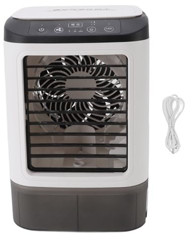 Mini-Lüfter, Klimaanlagen-Ventilator, 12 W, 900 ml, Wasser, USB-betrieben, Befeuchten, Nebel, tragbarer Luftkühler für Zuhause, Schreibtisch, Büro