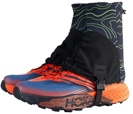 TATACLEA Sandproof Shoe Covers,Waterproof, Breathable, Gaiters Protect Against Mud, Sand, Rain, Snow, Light and Adjustable,Short for Men and Women, for Camping, Fishing, Hiking, Mountain Climbing