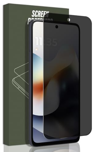 Jewloofa Privacy Pellicola Protettiva per Motorola Moto G56, 1 Pezzo Vetro Temperato, HD Schermo, Senza Bolle, Vetro Pellicola Protettiva per Moto G56