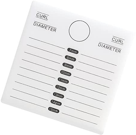 ARTSEWPLY Palette De Support D'extensions De Cils Blanc, Plateau D'extension Pratique, Taille Standard, Pour Institut De Beauté Et Usage Maison