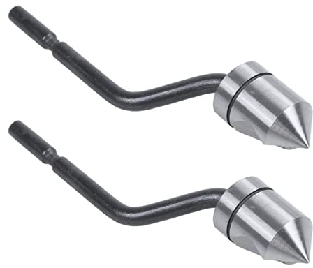 Hklshyd 2X Bc1041 Utensile Sbavatore A Testa Svasata con Diametro Dia Da 10,4 mm per Metallo Plastico