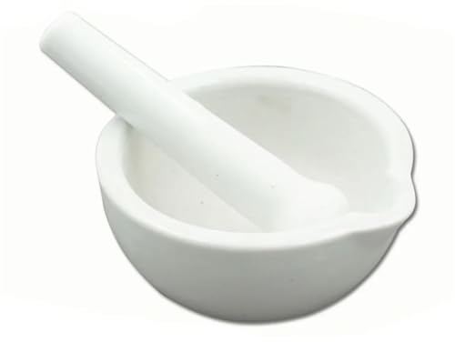 Mortaio E Pestello 1 set di macinacaffè portatile in ceramica for spezie, macinacaffè, mortaio e pestello da cucina, kit di strumenti(10cm)