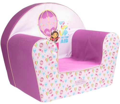 Tataway Poltroncina Gabby's per Bambini | Seduta Morbida e Confortevole, Design Allegro e Colorato, Sicura e Leggera, Ideale per Camera o Sala Giochi, Facile da Pulire
