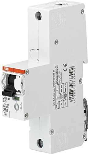 ABB Stotz S&J 4016779838139 Disjoncteur sélectif pour ligne principale S751DR-E50 50 A E 25 kA 1P