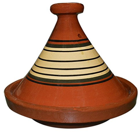 Handmade Moroccan Cooking Tagine in Diameter Handmade From Clay