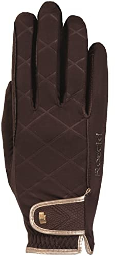 Roeckl Sports Ladies Winter Handschuh -Julia- Damen Reithandschuh, Ozean, 6