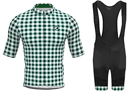 UGLY FROG Damen Radtrikot Kurzarm Bike Shirts Fahrradbekleidung Fahrrad Top und Trägerhose Set Sportbekleidung Geschenke für Freunde DEDamenDJT01