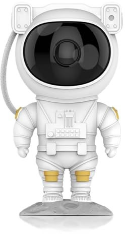 Lámpara de Proyector de Astronauta, Luz de Noche Ambiental LED, Compatible con Fuente de Alimentación USB, Gran Regalo para Familias Y Amigos