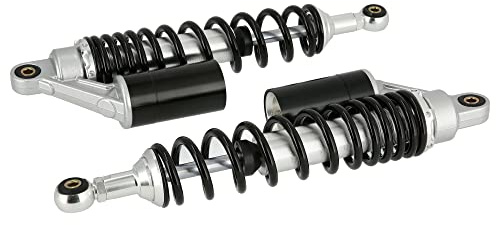 Set: Tuning-Federbeine 360mm, mit externen Ausgleichsbehälter, Schwarz/Sc