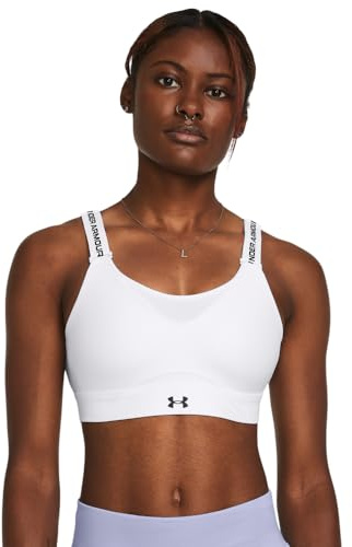 Under Armour Donna Infinity High Bra, Reggiseno Sportivo con Spalline Incrociate per un Alto Sostegno