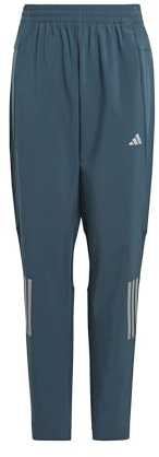 adidas Unisex Kinder AEROREADY 3-Stripes Pants, Arctic Night/Reflective Silver, 13-14 Years