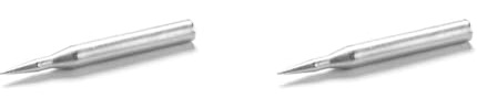 ERSA ERSADUR Dauerlötspitze gerade bleistiftspitz 1,1 mm Durchmesser mit ERSADUR-Beschichtung (Packung mit 2)