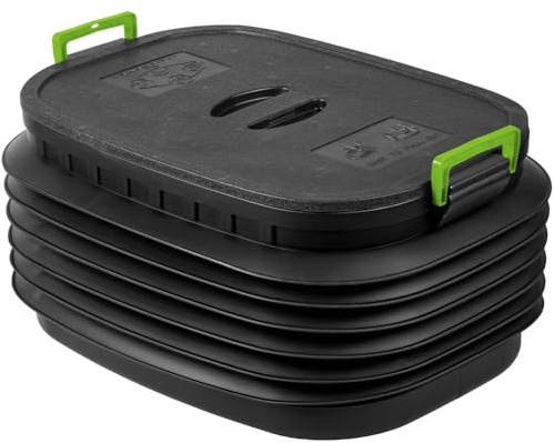 Yolco CP60, Fällbar behållare CollapBox, Black