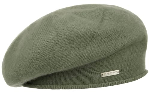 Seeberger Lasuna Kaschmirbaske Baskenmütze Wollbaske Damenbaske Baske Damen - Oversize Winter Herbst-Winter