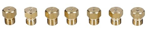 LUTH Premium Profi Parts Gasdüse Set kompatibel mit Candy 49012642 für Gasherd 7stk