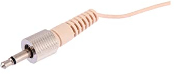 ibasenice Kabelgebundenes Kondensatormikrofon Headset mit Flexiblen Faltbarem Kunststoffgehäuse in Beige für Unterricht und Bühnenauftritte