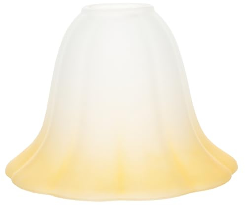 UKCOCO Sombra De Lámpara De Vidrio Pantalla De Lámpara De Mesa Y Pared Cubierta De Reemplazo 7.08 X 7.08 X 4.92 Pulgadas Para Luz Suave En Sala Dormitorio Estudio Y Oficina