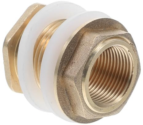 Gatuida Schottverschraubung Wassertank-adapter Regenverbinder Schlauchadapter Anschlussstück Gartenschlauchkappe