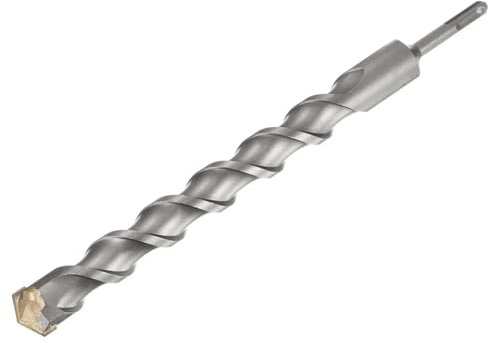 1 Broca Sds-Plus de 350 mm de Largo, Broca para Martillo Rotatorio de 10-35 mm de Diámetro, Punta de Carburo, Ranura En U, Brocas de Impacto para Hormigón, Baldosas de Cerámica, Piedra, Plástico (350