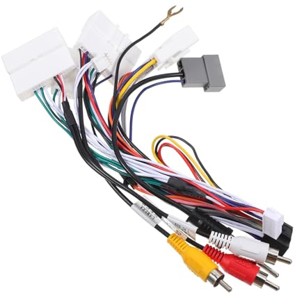 NUOBESTY Alimentazione per Stereo Auto Adattatore per Cablaggio con Compatibile con Dispositivi Schermo Installazione Facile e Veloce