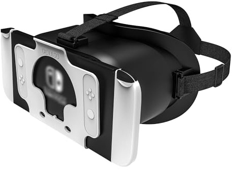 Viseur VR 3D mis à jour pour la réalité virtuelle pour Nintendo Switch & Switch OLED, lunettes VR avec lentille réglable pour kit VR Switch, accessoires, meilleur cadeau pour les choses cool pour les