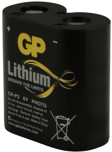 GP Photo Lithium Batterie CRP2 (DL223A, 6 Volt)