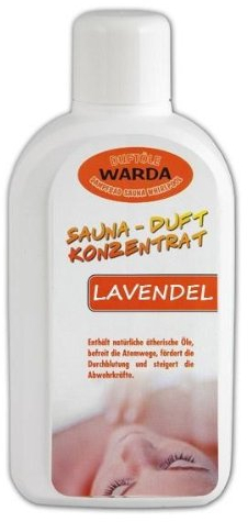 Warda Saunaaufguss Lavendel 1 l Flasche - Ein Liter Konzentrat