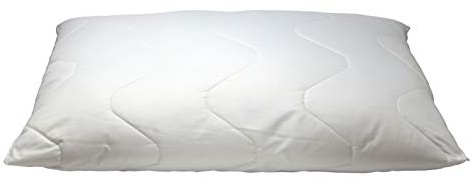 Italian Bed Linen MB Home Italy Cojin alcochado en microfìbra,45x75cm,Blanco