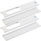 Sichler Exclusive Abluftschlauch Rolladen: 2er-Set Rollladen-Fensterblende für Klimaanlagen, z.B. ACS-120.out (Rolladen Adapter Klimaanlage, Klimaanlage Rolladenkasten)