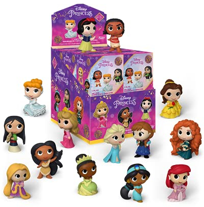 Funko Mystery Mini - Ultimate Princess - 1 of 12 to Collect - Styles Vary - Disney Princesses - Disney Prinzessinnen - Vinyl-Sammelfigur - Geschenkidee - Offizielle Handelswaren - Movies Fans
