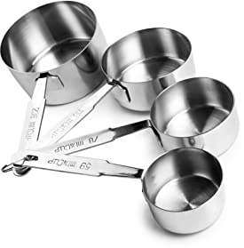 IBILI 701910 Set 4 cazos de medidas