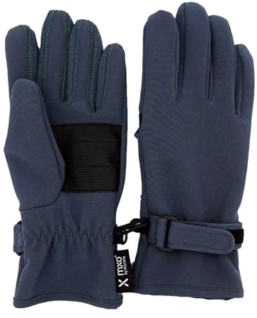 maximo Kids-Fingerhandschuhe Softshell, Klettriegel