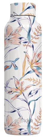 Quokka SOLID VINTAGE FLORAL | BOUTEILLE THERMOS EN ACIER INOXYDABLE 630 ML