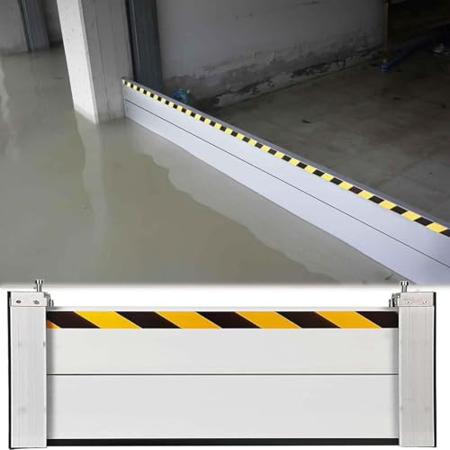 Generisch Hochwasserschutz Bei Türen Hochwasserschutz Wasserbarrieren Hochwasserschutz Barriere Tur Notfallset Geeignet für Unterführungen Fabrik Garageneinfah Garagen Straßen usw,Silber,120 * 40cm
