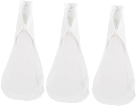 NOLITOY 3 Stück Wiederverwendbare Dünne Damenbinden 420mm Aus Baumwolle Atmungsaktiv Für Menstruation Leichte Blutung Tragbar