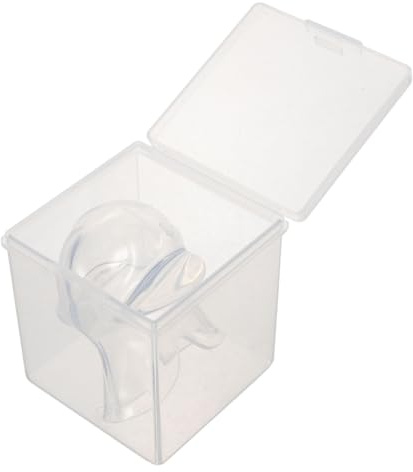 Dispositivo Lingual Antirronquidos de Silicona Reutilizable Blanco Cómodo | Ayuda a Mejorar la Respiración Sueño, Diseño Ajustable, Herramienta para Fijar la Lengua, un Juego