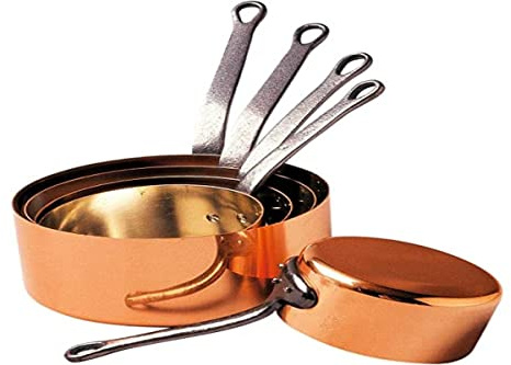 Baumalu 201020 Series of 5 Special Gas Cookware Diameter: 12 cm to 20 cm