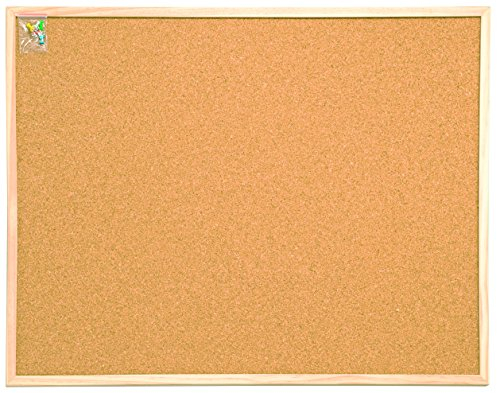 Henzo Kork 60x80 cm Pinnwand, Holz, Natur, 60 x 80 x 2 cm