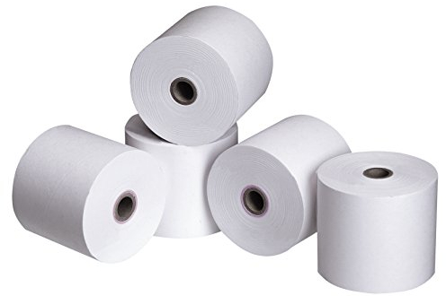 WKA 100 Thermorollen 57mm x 25m x 12mm, Bonrollen, Kassenrollen, Thermo-Bonrollen