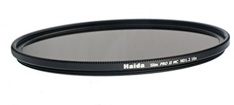 Haida Slim ND Graufilter PRO II MC (mehrschichtvergütet) ND1.2 (16x) - 62mm - inkl. Cap mit Innengriff