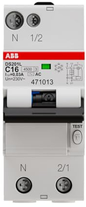 ABB 471013GSB Disjoncteur différentiel phase plus neutre 16 A