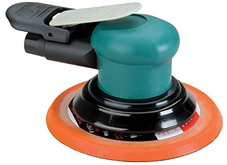Dynabrade - Levigatrice orbitale casuale 6 Pad non Vac Hook-Faced (59179)